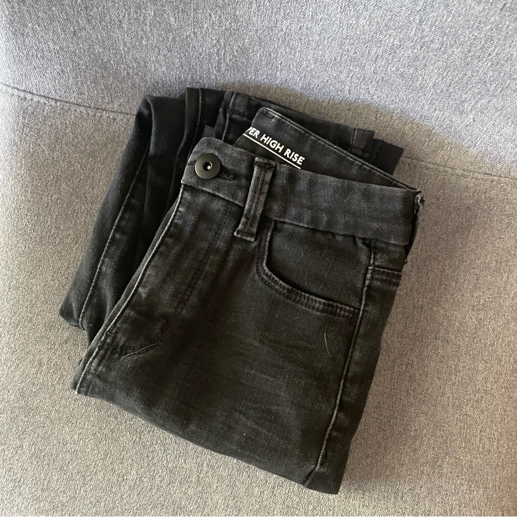Nwot Nobo Black Super High Rise Skinny Jean Size 3